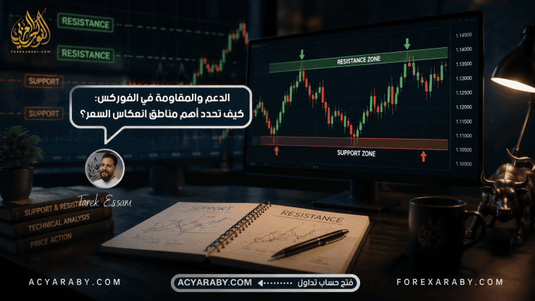 الدعم والمقاومة في الفوركس: كيف تحدد أهم مناطق انعكاس السعر؟