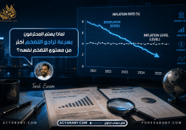 لماذا يهتم المحترفون بسرعة تراجع التضخم أكثر من مستوى التضخم نفسه؟