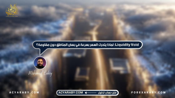 Liquidity Void: لماذا يتحرك السعر بسرعة في بعض المناطق دون مقاومة؟