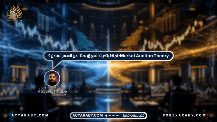 Market Auction Theory: لماذا يتحرك السوق بحثًا عن السعر العادل؟