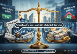 لماذا تبيع المؤسسات الخبر الجيد أحيانًا بدلًا من الشراء؟