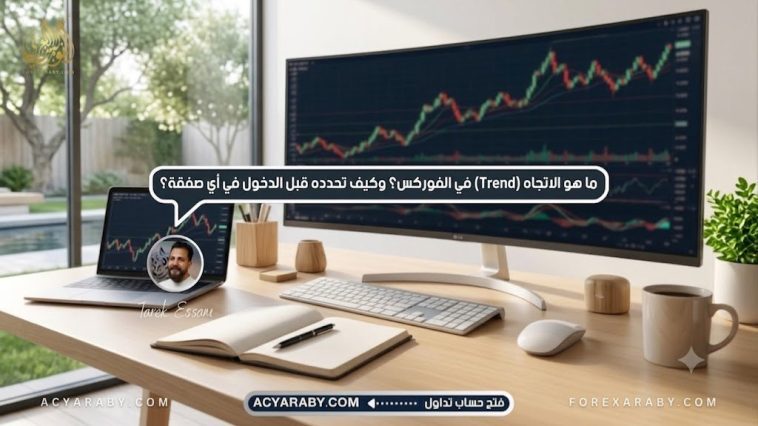 ما هو الاتجاه (Trend) في الفوركس؟ وكيف تحدده قبل الدخول في أي صفقة؟