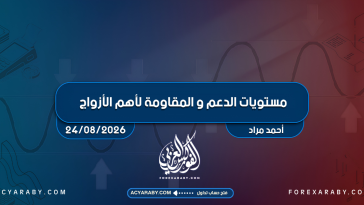 مستويات الدعم و المقاومة اليومية لأهم الأزواج | 24 أغسطس 2026