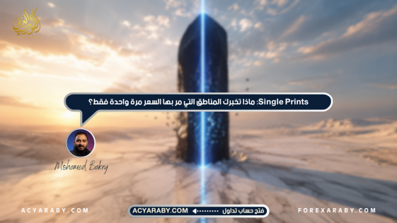 Single Prints: ماذا تخبرك المناطق التي مر بها السعر مرة واحدة فقط؟