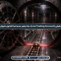 الحساب الحقيقي (Live Trading Account): ماذا يتغير عندما تبدأ التداول بأموال حقيقية؟