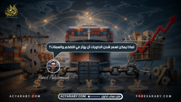 لماذا يمكن لسعر الشحن الحاويات أن يؤثر في التضخم والعملات؟لماذا يمكن لسعر الشحن الحاويات أن يؤثر في التضخم والعملات؟