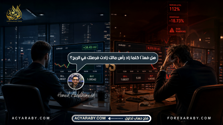 هل فعلًا "كلما زاد رأس مالك زادت فرصتك في الربح"؟