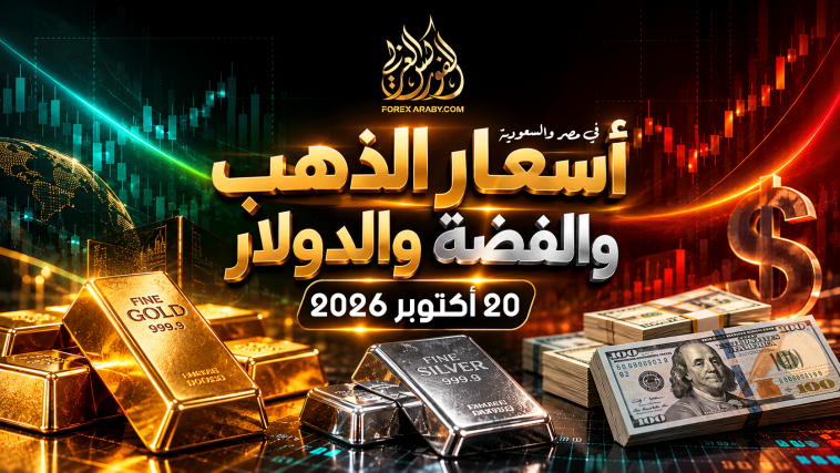 أسعار الذهب والدولار والفضة في مصر والسعودية 20 أكتوبر 2026